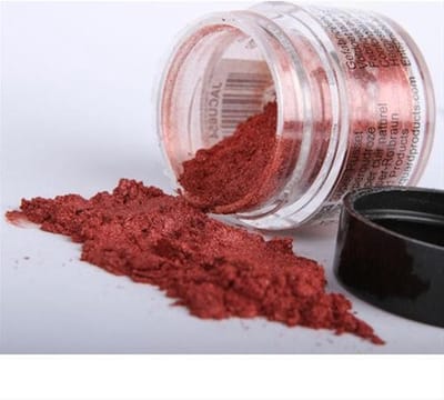 Jacquard Pearl Ex Pigment helder roodbruin 3 gr creatieve poeder.