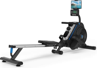 Capital Sports Roeitrainer Roeimachine voor Thuis, Compacte Rowshaper, Opvouwbare Roeimachine met 8 Niveaus, LCD-monitor, Transportwielen, Row Shaper met Magnetische Weerstand, Cardio Roeimachine, Fitnessapparaat voor Thuis