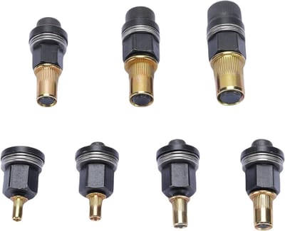 Rivet Nut Assortiment Set M3-M10 - 7 Maten Handgereedschap voor Meubels, Auto's en Industrieel Gebruik van Hardened Carbon Staal