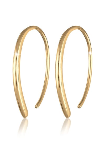 Elli Oorbellen Geo Basic Trend Blogger 925 Zilver verguld
