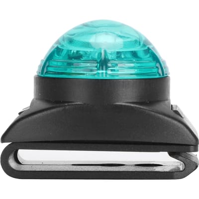 Huisdier LED Hanglamp Waterdicht Lichtgevend Helder Nacht Veiligheid Waarschuwingslamp Clip Op Halsbanden Hond groene lichte kleur