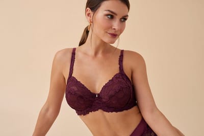 Promise - Eloise Beugel BH Burgundy - maat 80D - Rood