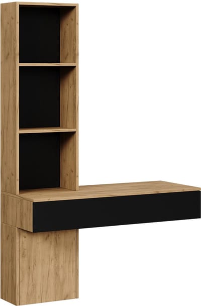 Vicco Melora Kaptafel – 100 cm Eiken/zwart