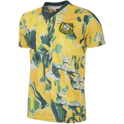 COPA Football - Australië 1990–93 - Retro Voetbalshirt - Heren - L - Geel