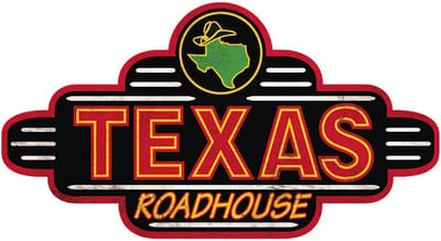 Signs USA - retro wandbord - dibond - Texas Roadhouse 55 x 30 cm - grunge