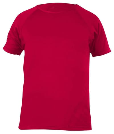 Yoga-T-Shirt - men - chili red