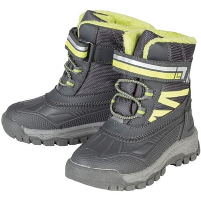 LUPILU Kinder snowboots (Donkergrijs, 25)