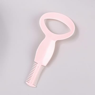 1 pièce d'outil pour former les cils, appareil assistant pour rehaussement de cils, pochoirs de maquillage idéaux pour débutants pour friser les cils, outils de maquillage de voyage rose