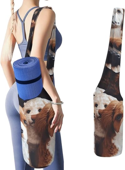 Yogamat Tas - Draagtas Yogamat - Sportspullen Vervoeren - Grote Zijvakken - 50x40x18cm - Stijl
