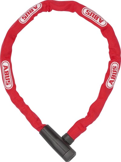 Fietsslot ABUS Kettingslot - Steel-O-Chain™ 5805K - Security level 5 - rood - 75 cm - Geschikt voor elektrische fietsen en stadsfietsen