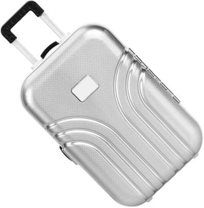 Dailygoods- Kinderkoffer Stevig en Duurzaam - Speelgoedkist - Mini-bagagebox - Veilig en Milieuvriendelijk - Perfect Cadeau - Hoogwaardig Kunststof - Speelgoedkoffer