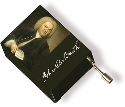 Music Gifts - Muziekdoos Bach Portret