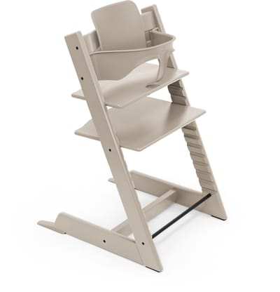 Stokke Bundel Tripp Trapp-kinderstoel Cashmere Grey | Babyset Cashmere Grey