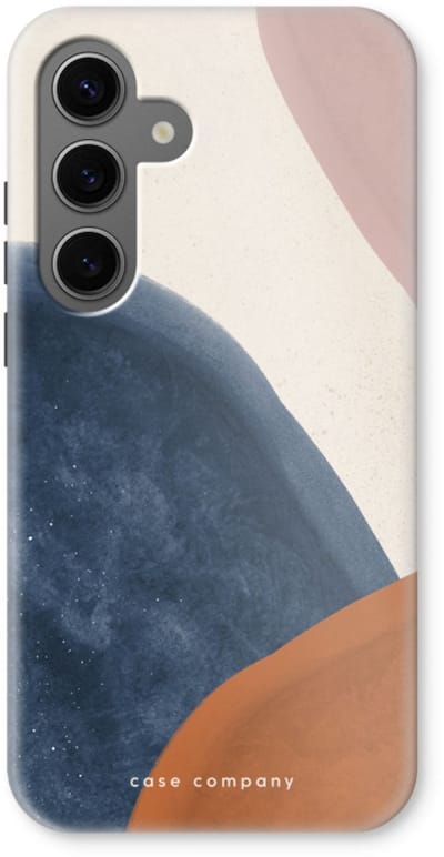 Case Company® - Hoesje geschikt voor Samsung Galaxy S24 hoesje - Geo #1 - Tough Case - Maximale Bescherming alle Kanten en Schermrand
