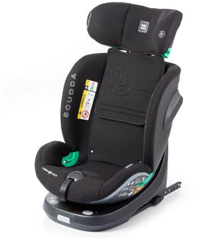 Siege auto - BABYAUTO - SCUDDA - Groupe 0/1/2/3 - 40/150 cm - I-Size - Pivotant - Inclinable - Réducteur - Jambe force - Anthracite