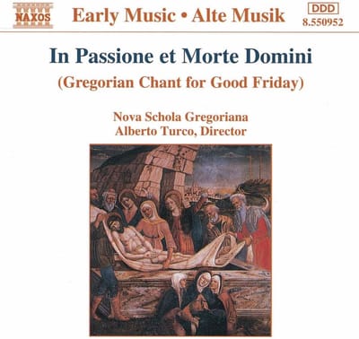 Nova Schola Gregoriana - In Passione Et Morte (CD)