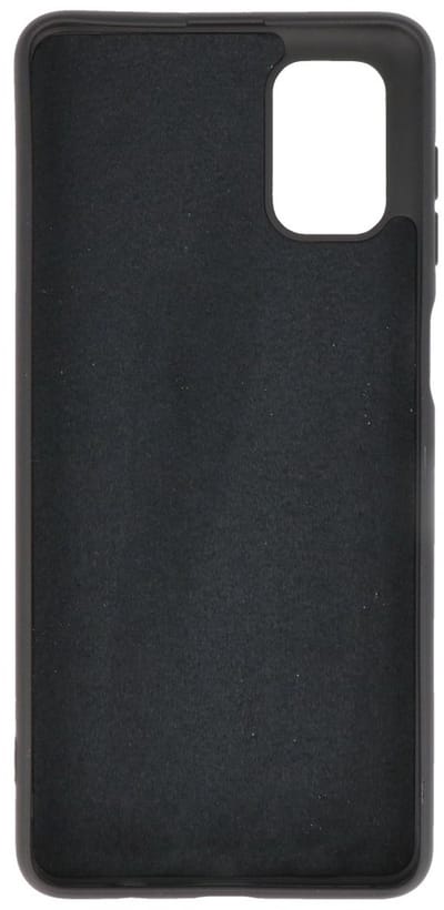 Hoesje Geschikt voor de Samsung Galaxy M51 - Fashion Color Backcover Telefoonhoesje - Zwart