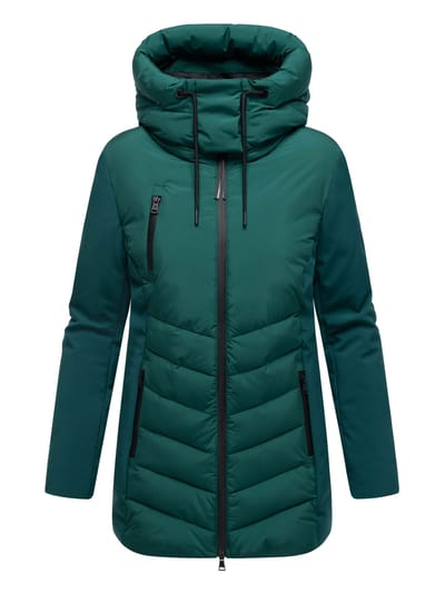 Marikoo dames winterjas Tivaa XVI met softshell & afneembare capuchon