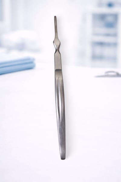Belux Surgical Instruments / Scalpelmeshouder 7K – 12,5 cm – RVS – Chirurgisch Handvat – Herbruikbaar & Autoclaveerbaar