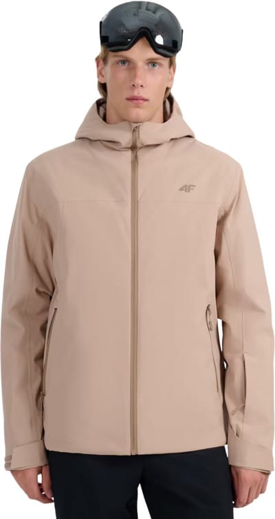 4F Jas Ski Heren Beige - Maat L