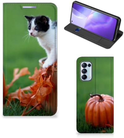 OPPO Find X3 Lite Hoesje maken Kitten