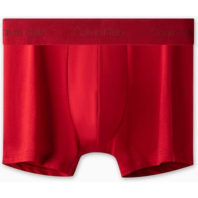 Calvin Klein Modern Gravity Jacquard Katoen Boxer Briefs Heren Ondergoed Pompeï-Rood NB4108 L red
