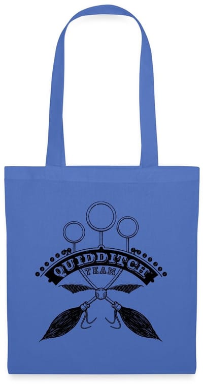 Harry Potter Quidditch Team black Tas Van Stof Schoudertas