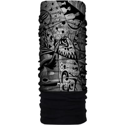 Tour de cou in microfibre polartec MATT Abstract Dinner