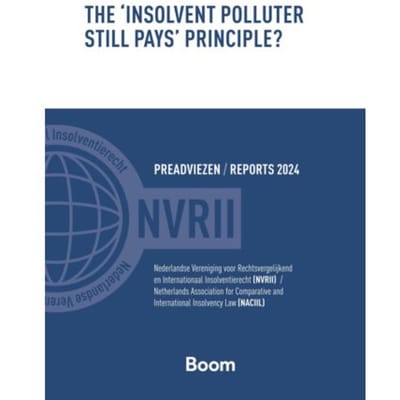 The 'Insolvent Polluter Still Pays' Principle? - Reports Naciil/Preadviezen Nvrii - NVRII