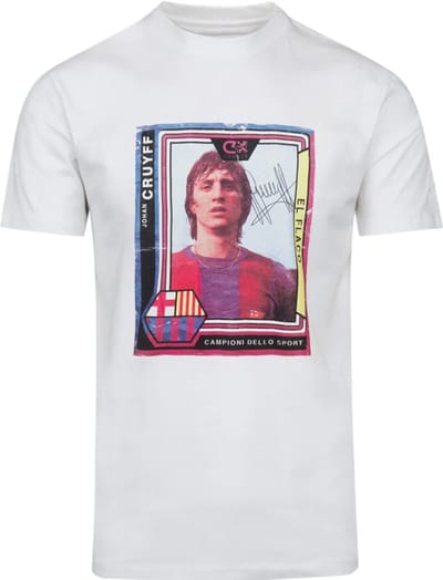 Cruyff - Memorial Barcelona T-Shirt - Wit - M