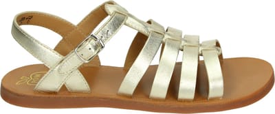 Pom d'Api - PLAGETTE STRAP - SandalenMeisjesKindersandalen - Kleur: Metallics - Maat: 36