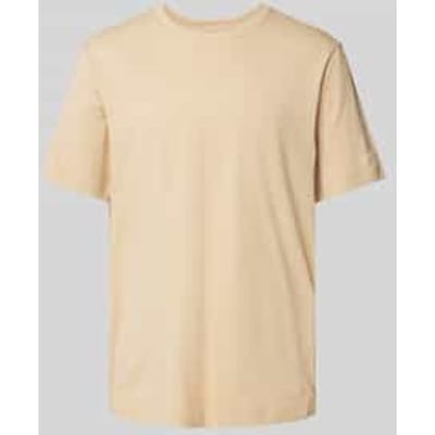 T-shirt met labelstitching