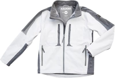 Exces Active PRO schildersjas model 216 watersgstotend wit met grijs maat M