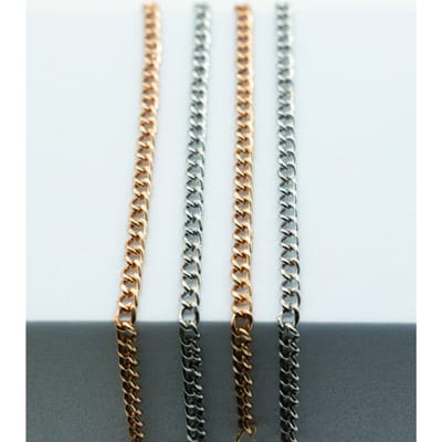 Brillenketting I Need You assorti goud en zilver 4 stuks