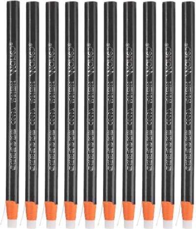 7mm fijne punt treklijn gum potloodschets materialen - 10st pen gummen voor school kantoor - schilderen schrijven tekening kunstbenodigdheden - pen stijl gum .