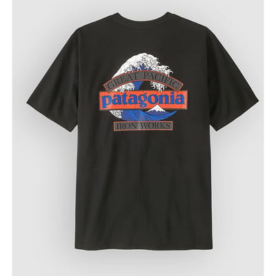 Patagonia Great Waves Responsibili- T-Shirt zwart