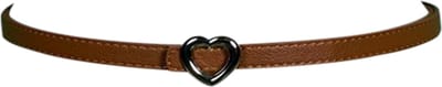 FIFO Modieuze Vrouwen Taille Riem, Dun, Hart, Harten Gesp, Band, PU-Leer, Taille, Ceintuur, Jurk Accessoire, Tailleriem