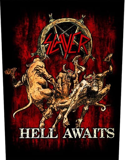 Slayer - Hell Awaits Rugpatch - Multicolours