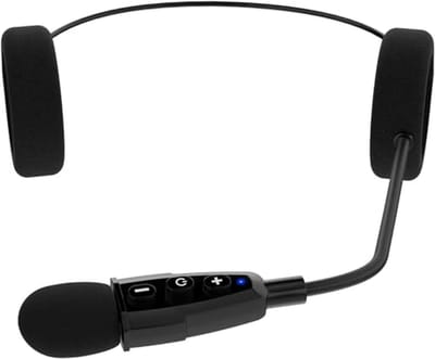 Motorhelm Headset - Communicatie Systeem - Veilig Rijden - Ruisonderdrukking - 19 Uur Muziek - Zwart