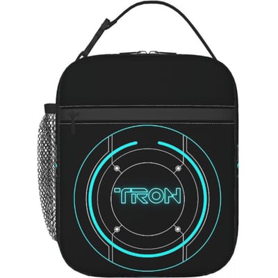 Geïsoleerde Lunchtas Geïnspireerd op Tron Legacy voor Kinderen School Koeltas Thermische Voedseldoos Draagbare Lunchboxen Container One Size