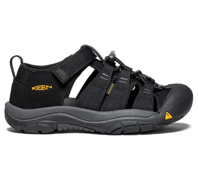 Keen - Newport H2 Younger Kids Sandalen Black/Keen Yellow - Maat 25/26