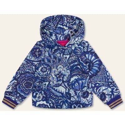 Oilily Heva Hoody- maat92/2T Porcelain Blauw