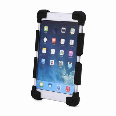 Dailygoods- Tablethoes Schokbestendig - Universele Bescherming 9-12 Inch - Verstelbare Standaard - Ergonomisch Siliconenontwerp - Stofdicht en Wasbaar - Tabletcase