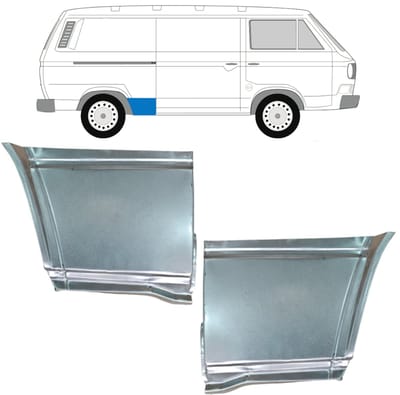 Reparatiepaneel achterspatbord voor Volkswagen Transporter T3 1979-1992