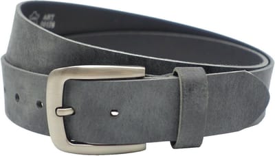 Exclusieve heren/dames riemen leer zwart - Taillemaat 110 - Leren Riem - Werkriem heren leer - Casual riemen
