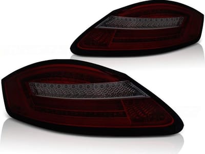 Achterlichten PORSCHE BOXSTER 987 / CAYMAN 05-08 ROOD SMOKE SEQ LED