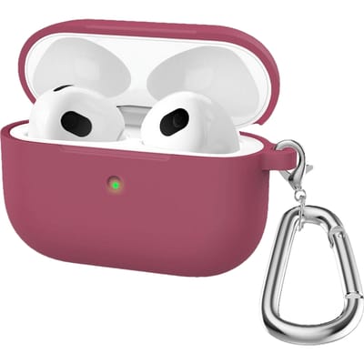 CaseBody Stevig Siliconen AirPods 3 Hoesje Rood