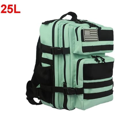 25L 45L Kampeerrugzak Tas Reistassen Tactische Molle Klimmen Wandelen Buiten Jagen Schouder Dames Tas Vissen Sporttas beige