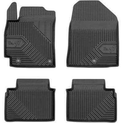 **FROGUM No.77 - Automatten - HYUNDAI ELANTRA VII automat - Perfecte pasvorm - Verhoogde rand 4 cm - Geurloos TPE