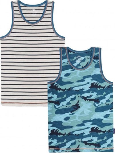 SINGLET 2 PACK - STRIPES ARMY 2051502